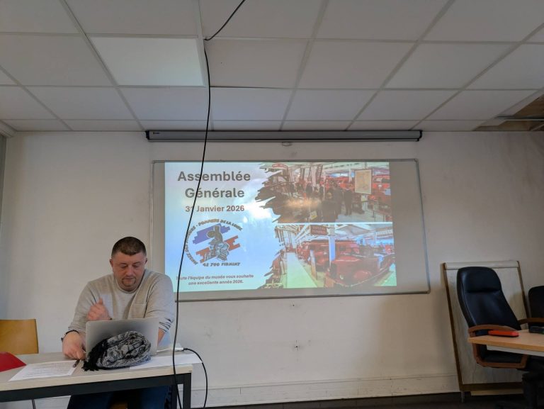 ASSEMBLÉE GÉNÉRALE DU MUSÉE DES SAPEURS POMPIERS